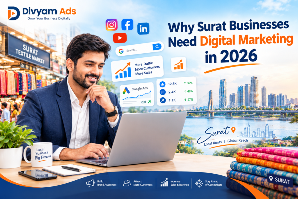 Why Surat Businesses Need Digital Marketing in 2026